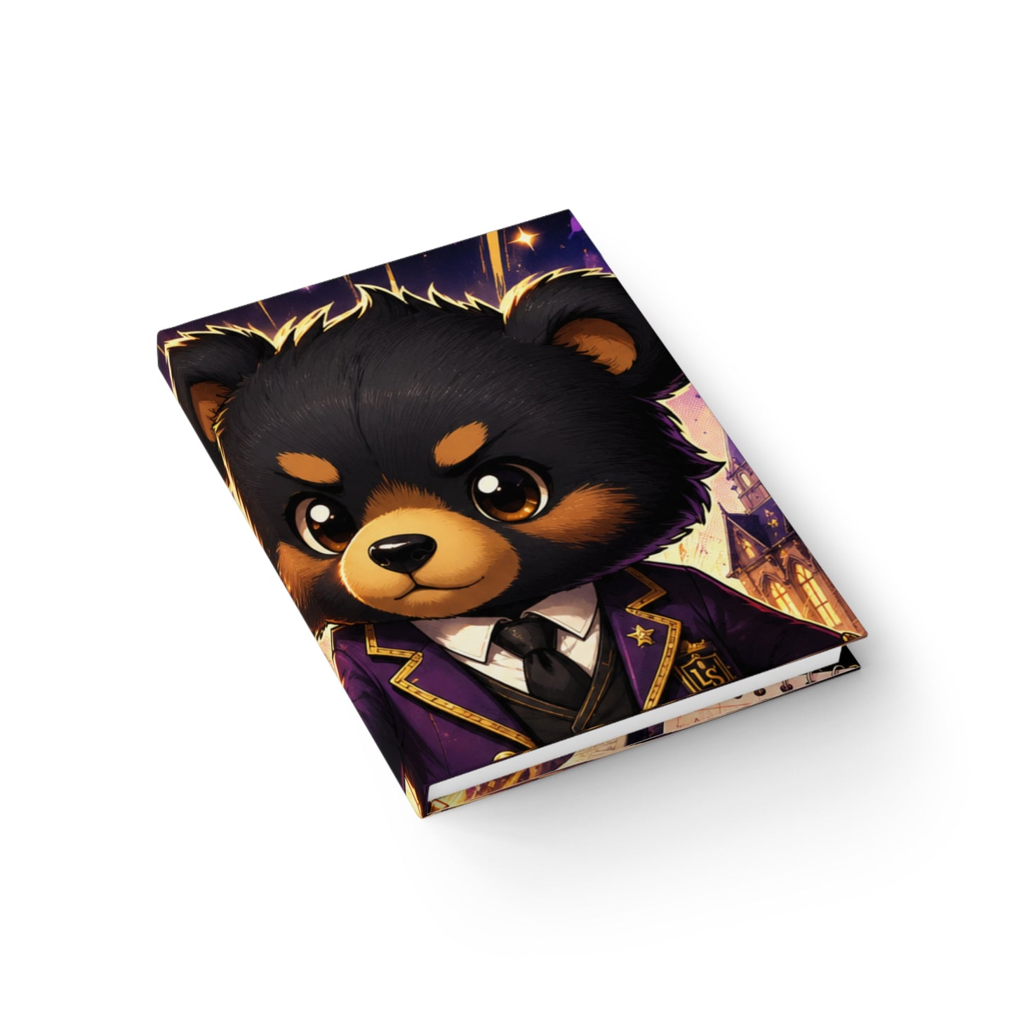 Magic School Bear Journal — Ruled Notebook for Kids & Students