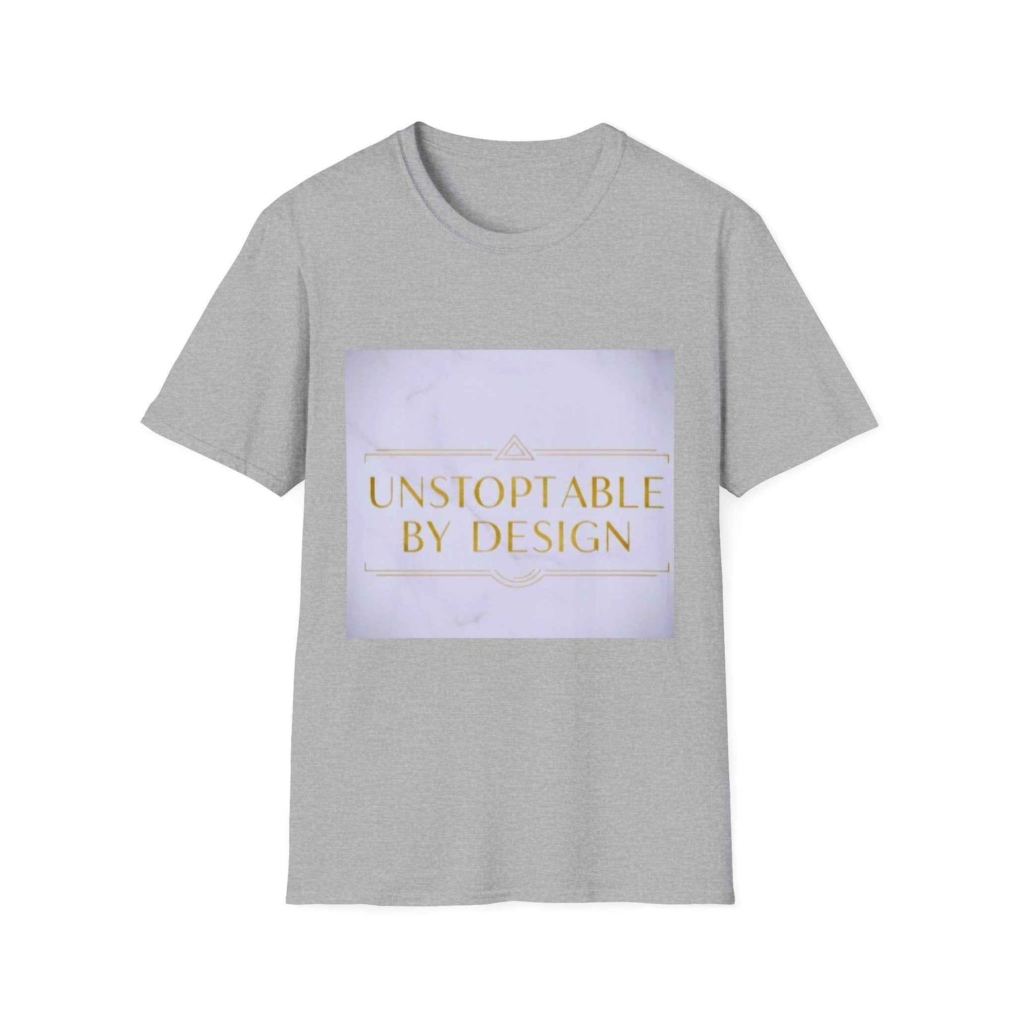 Unstoppable By Design T-Shirt — Inspirational Feminine Motivational Tee