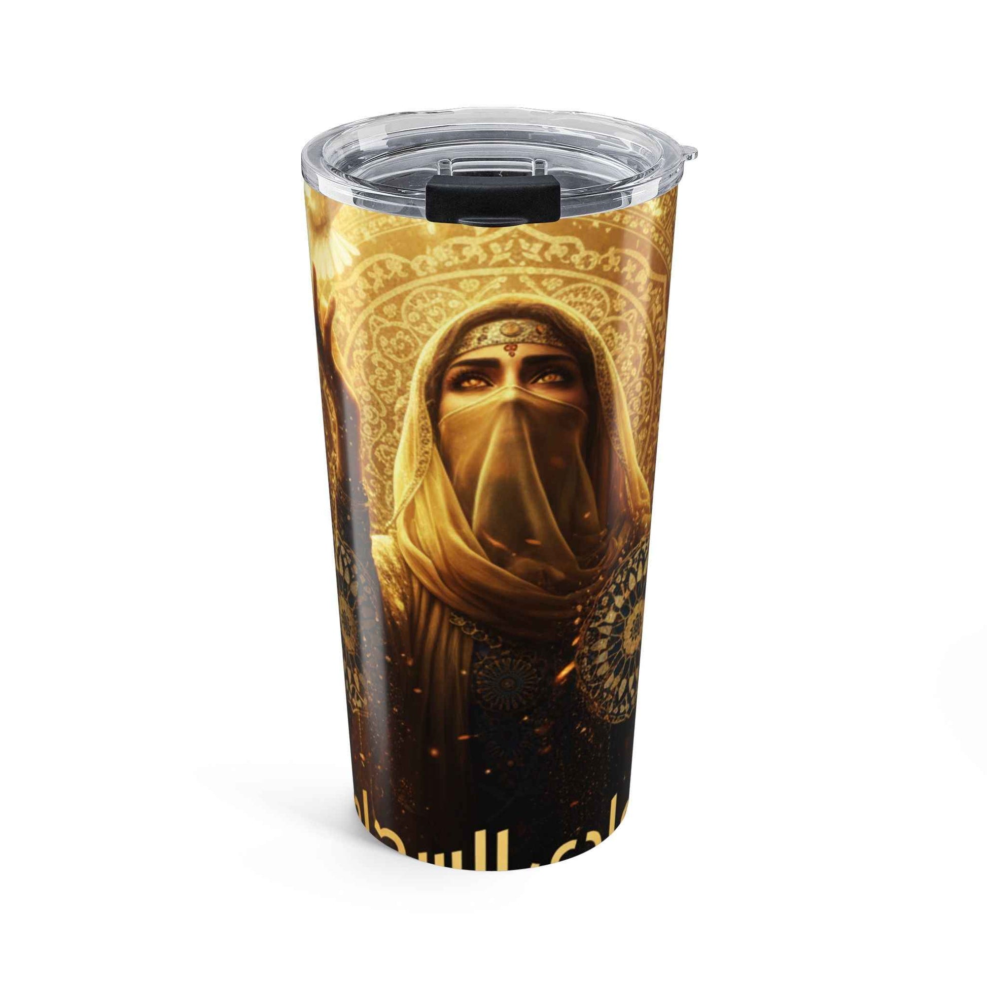 Arabian Warrior 20oz Tumbler – Middle Eastern Fantasy Travel Mug
