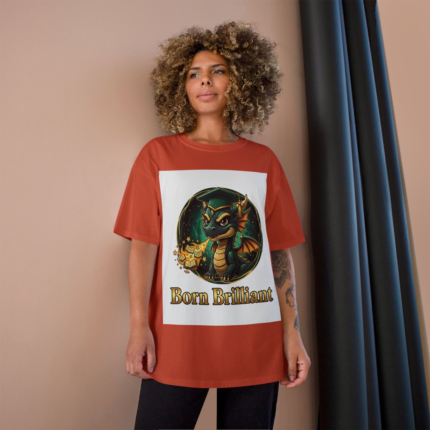 Born Brilliant Dragon T-Shirt