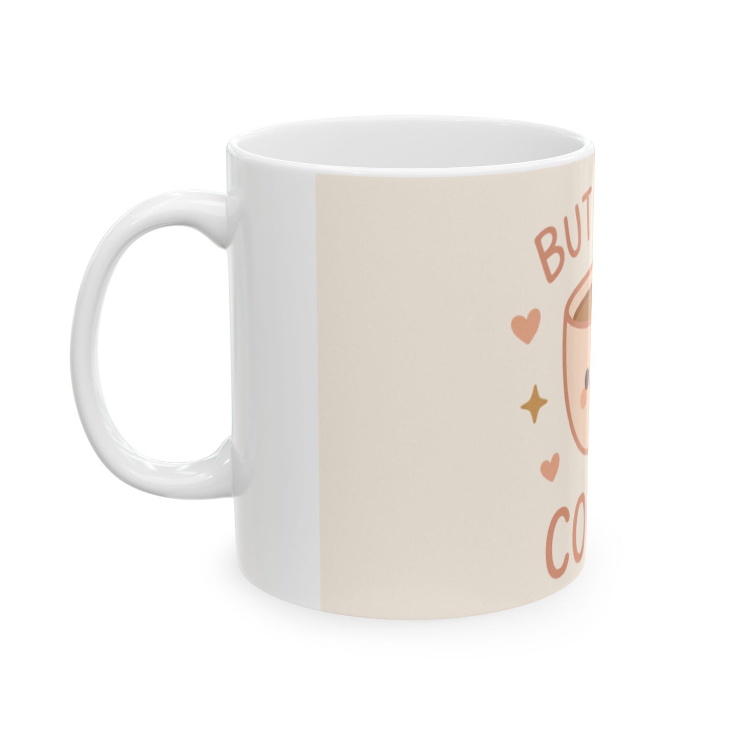 Cute Coffee Mug - Perfect Gift for Coffee Lovers, Breakfast Essential, Best Friends, Home Office  Digital Art
