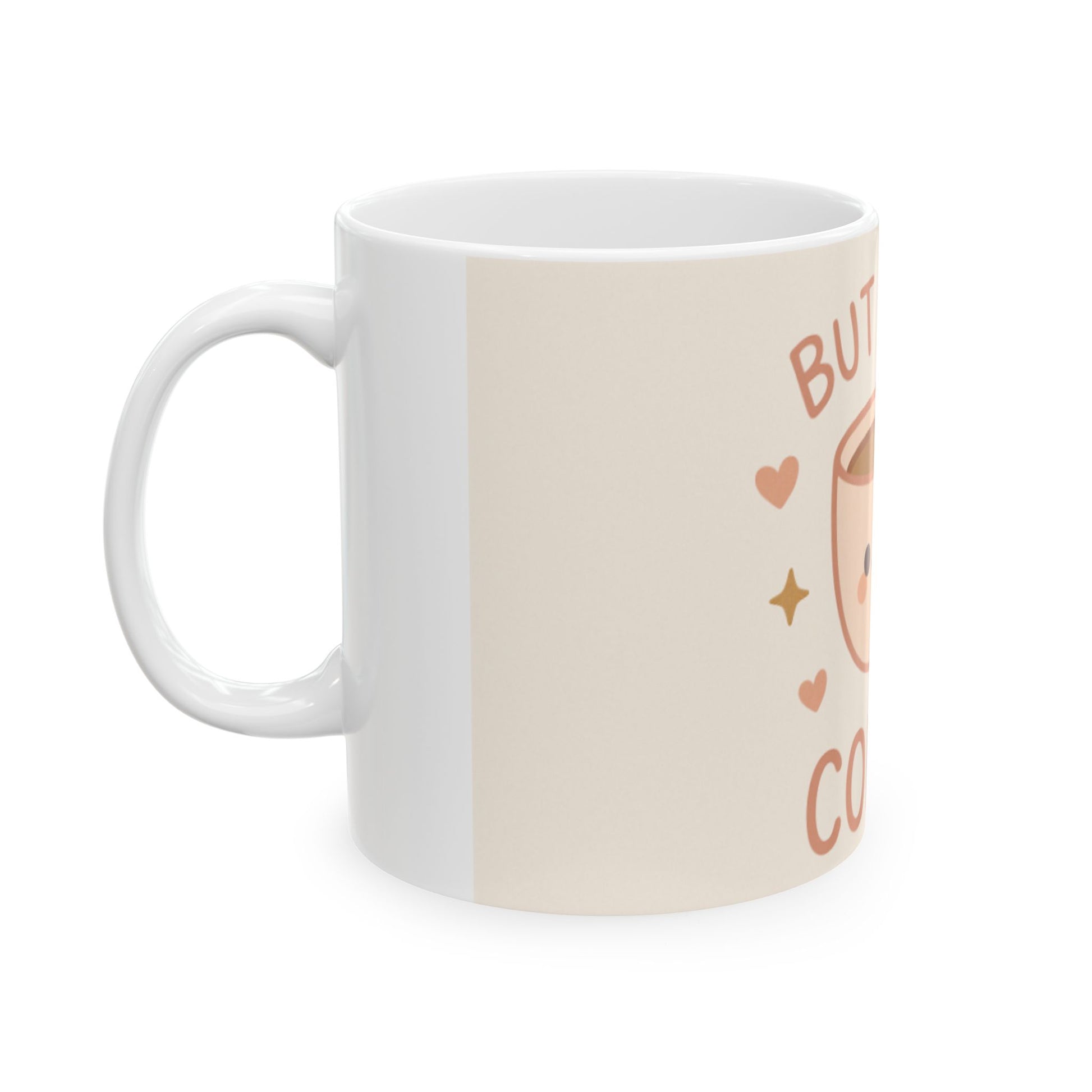 Cute Coffee Mug - Perfect Gift for Coffee Lovers, Breakfast Essential, Best Friends, Home Office  Digital Art