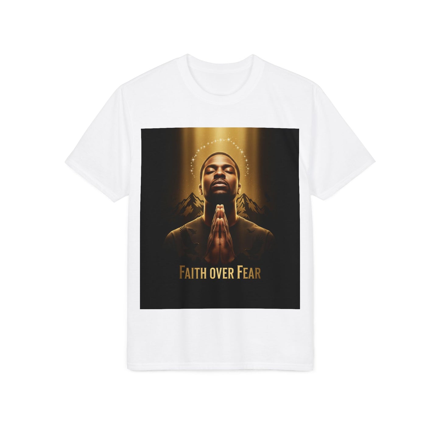 Faith Over Fear T-Shirt — Inspirational Prayer Graphic Tee