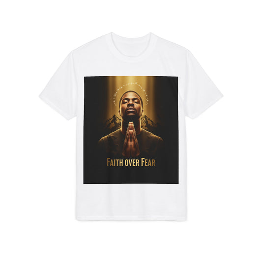 Faith Over Fear T-Shirt — Inspirational Prayer Graphic Tee