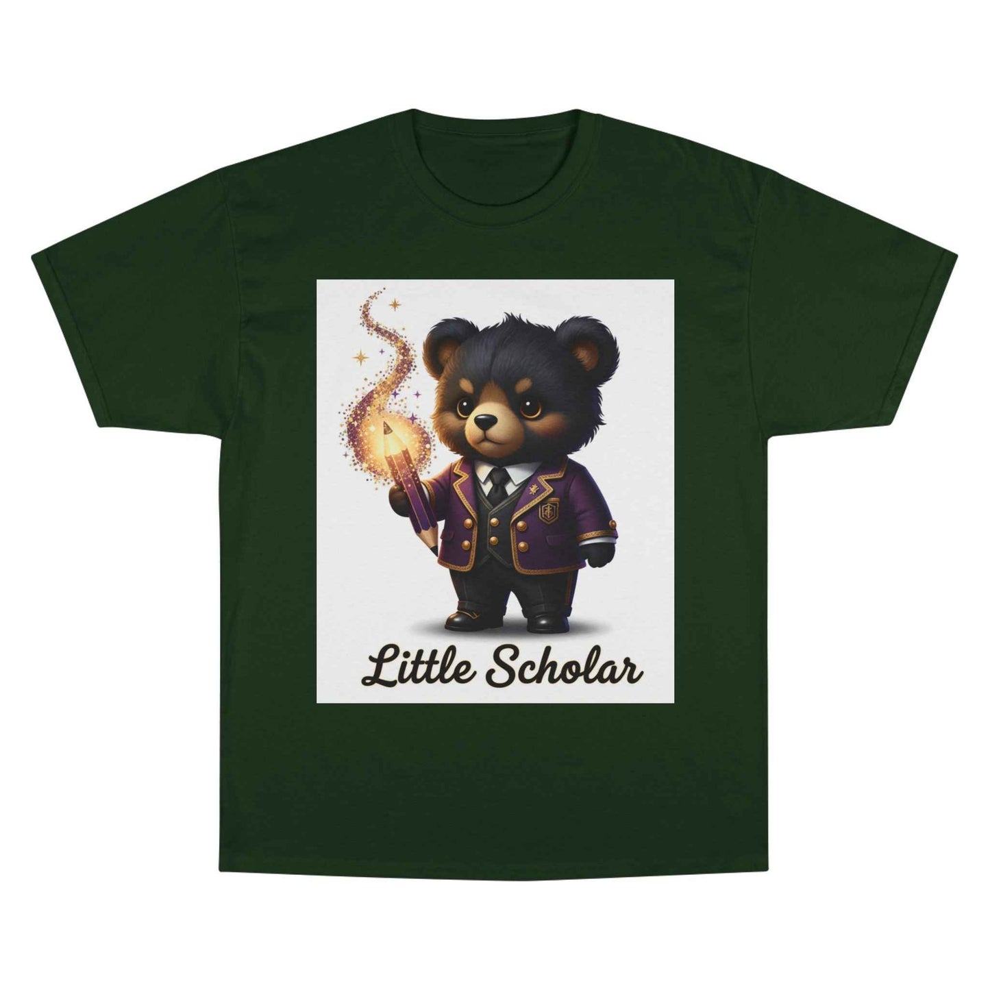Little Scholar Bear T-Shirt – Cute Magical Teddy ‘Little Scholar’ Tee for Kids & Toddlers