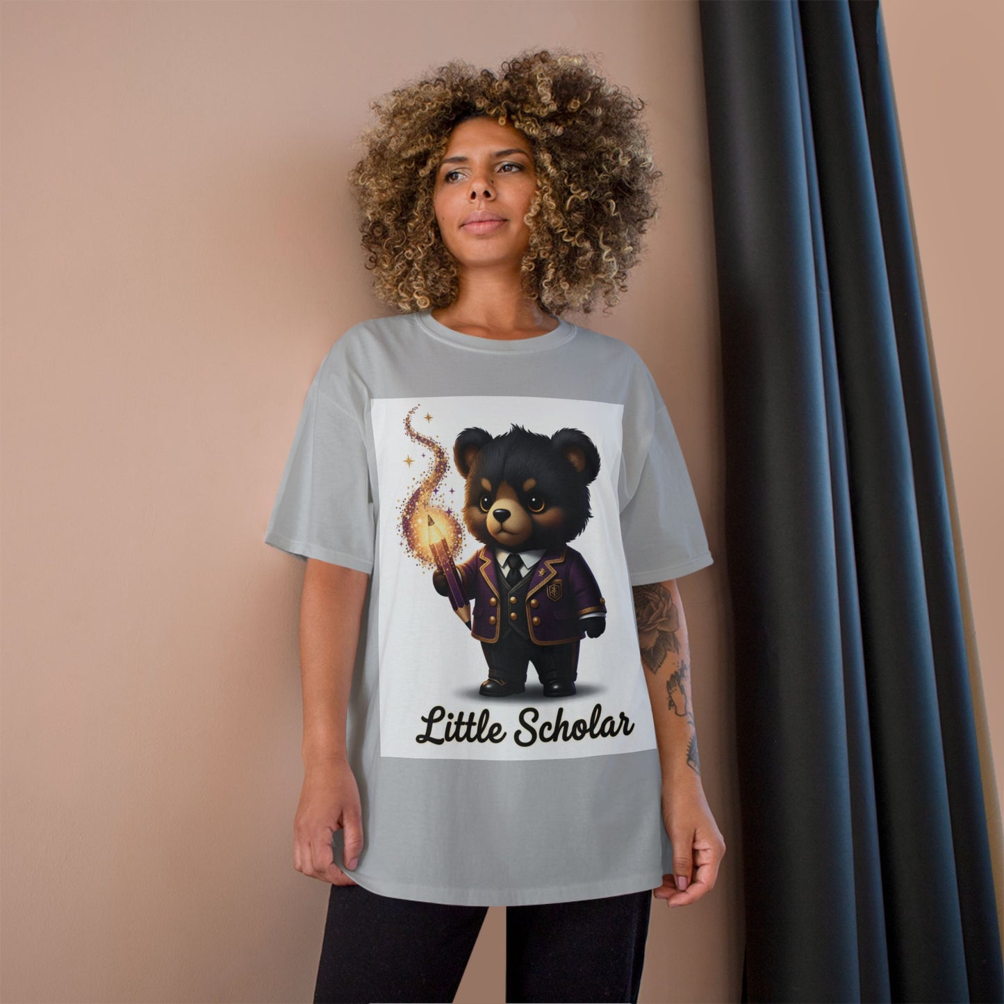 Little Scholar Bear T-Shirt – Cute Magical Teddy ‘Little Scholar’ Tee for Kids & Toddlers