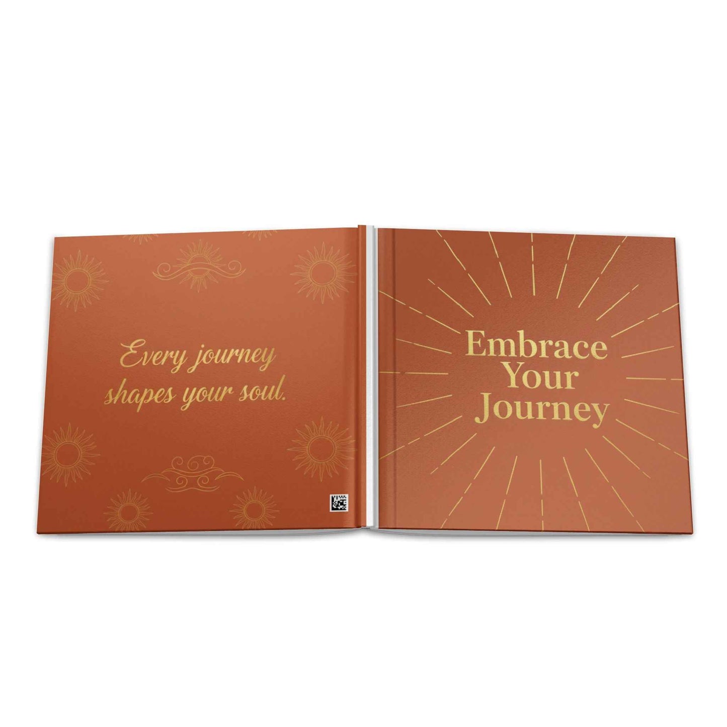 Embrace Your Journey Hardcover Photo Book — Inspirational Keepsake