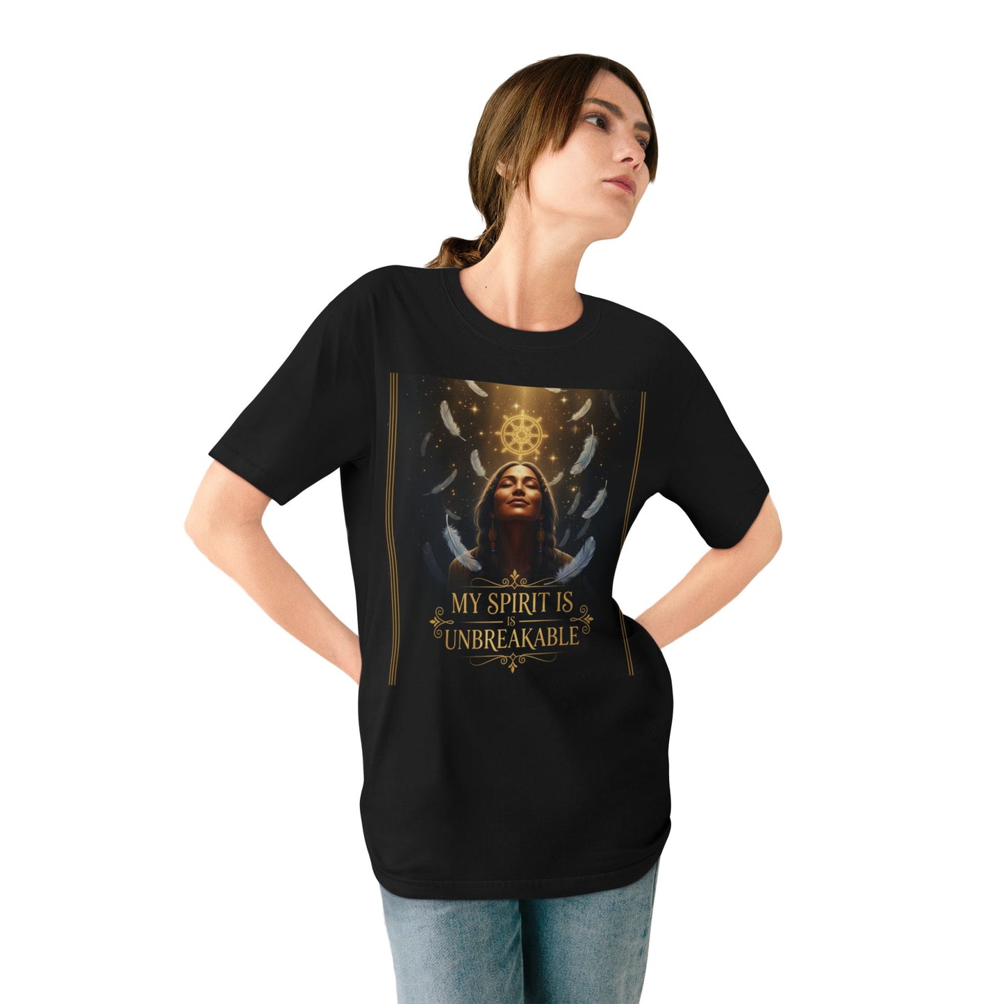 My Spirit Is Unbreakable T-Shirt — Inspirational Spiritual Graphic Tee