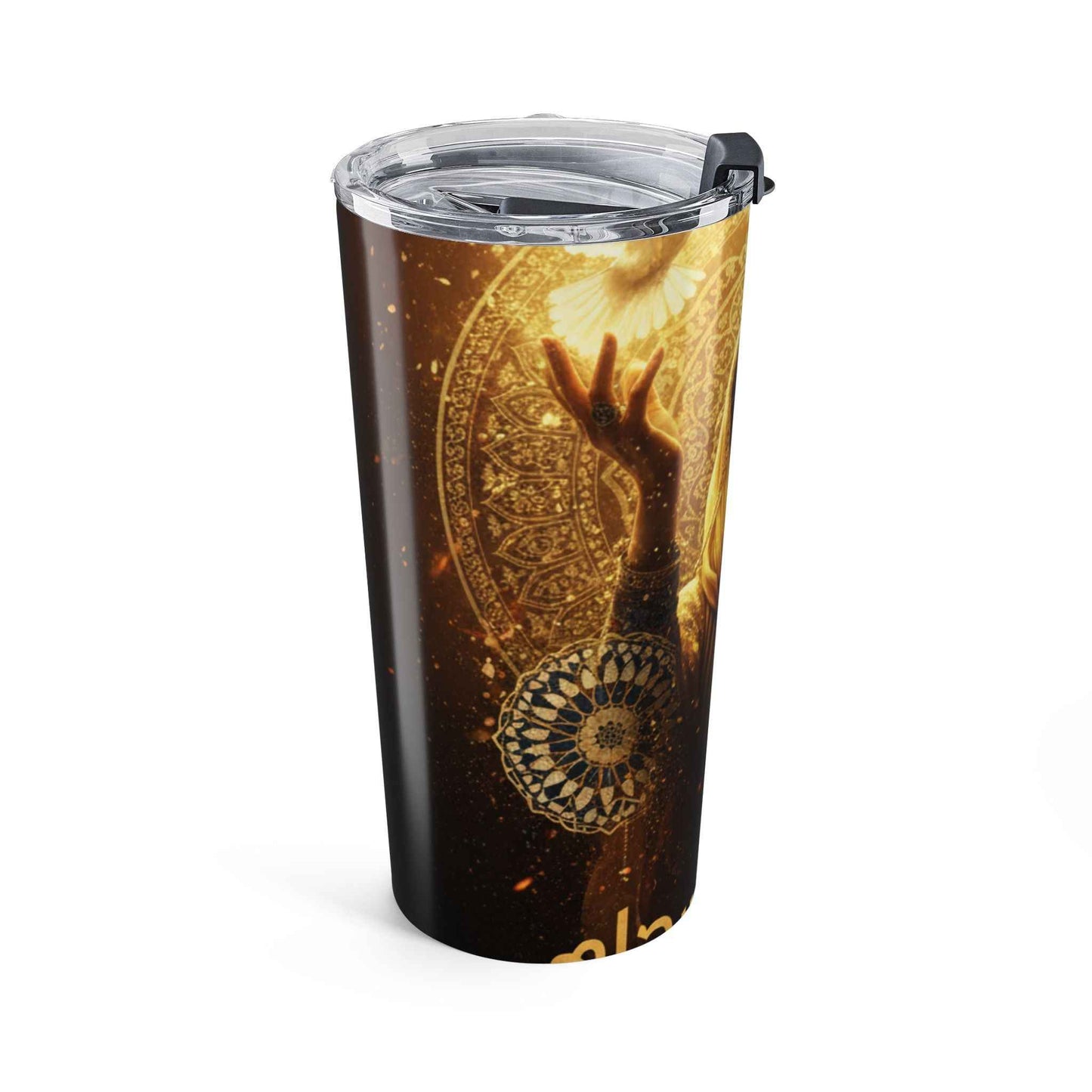 Arabian Warrior 20oz Tumbler – Middle Eastern Fantasy Travel Mug