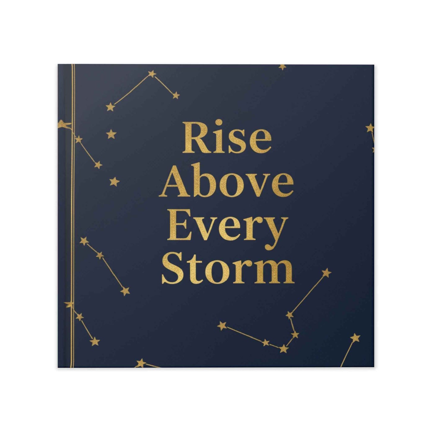 Hardcover Photo Book — "Rise Above Every Storm" Inspirational Keepsake