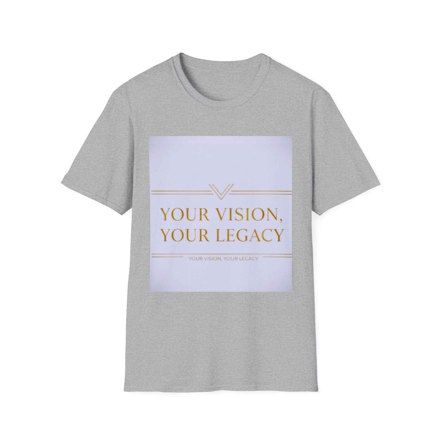 Vision & Legacy T-Shirt — Inspirational Motivational Graphic Tee