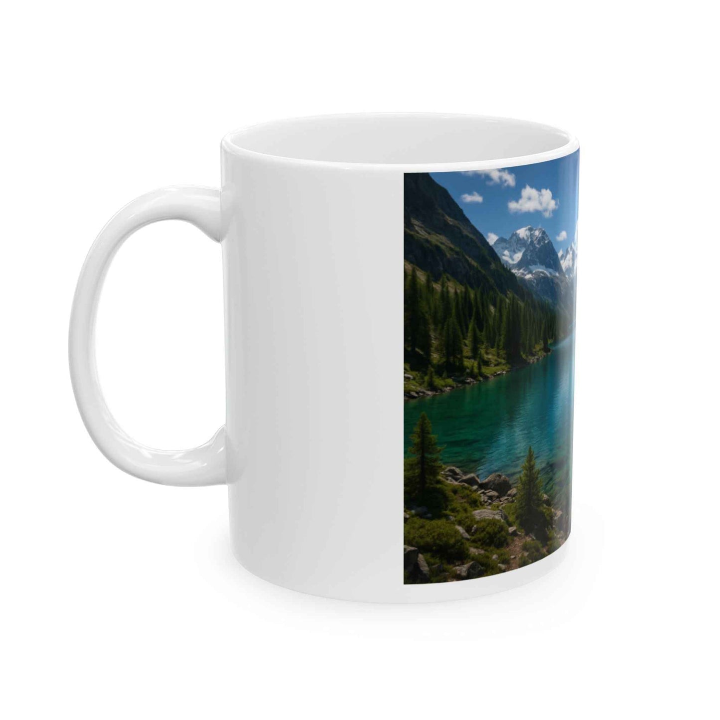 Scenic Nature Mug, Coffee Cup, Travel Gift, Outdoor Lover, Nature Lover Gift, Home Decor, Mountain View Mug