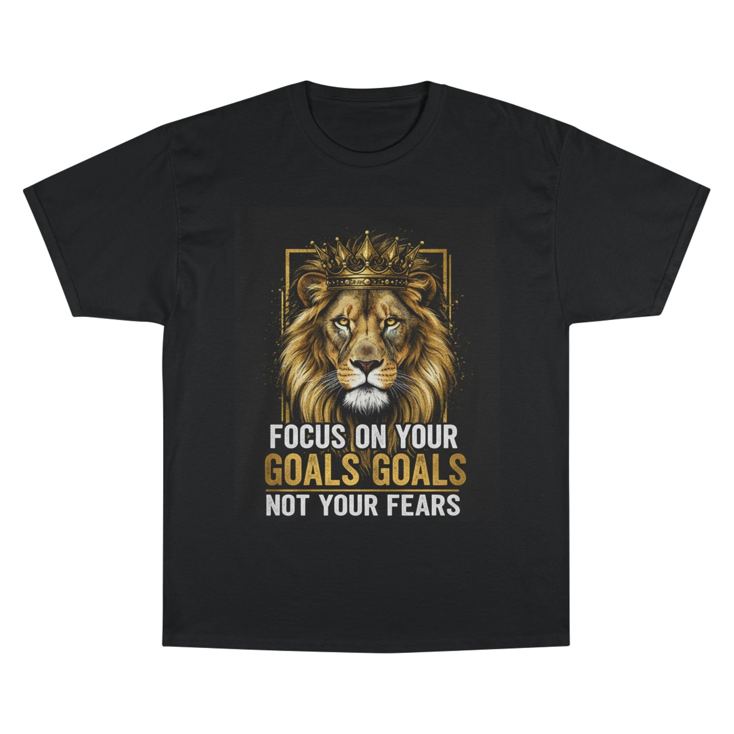 Lion 'Focus On Your Goals' T-Shirt
