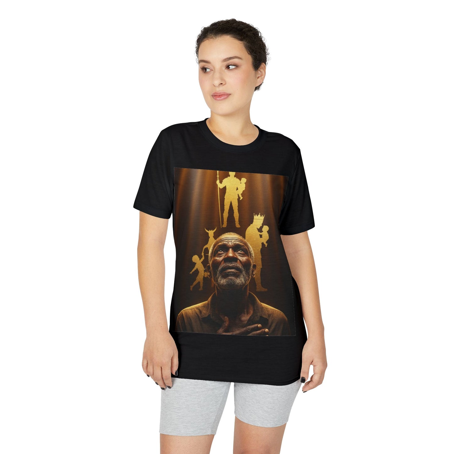Inspirational Heroes T-Shirt — Golden Legacy Portrait
