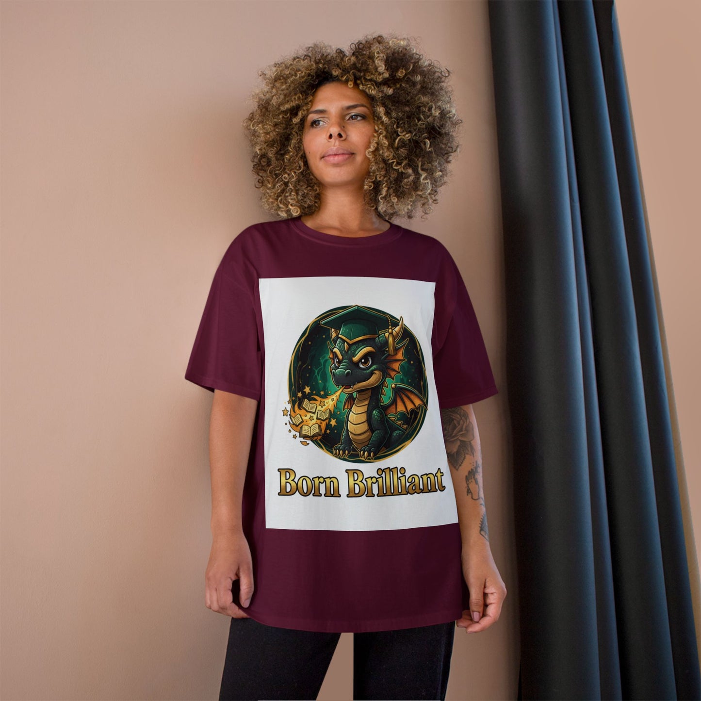 Born Brilliant Dragon T-Shirt