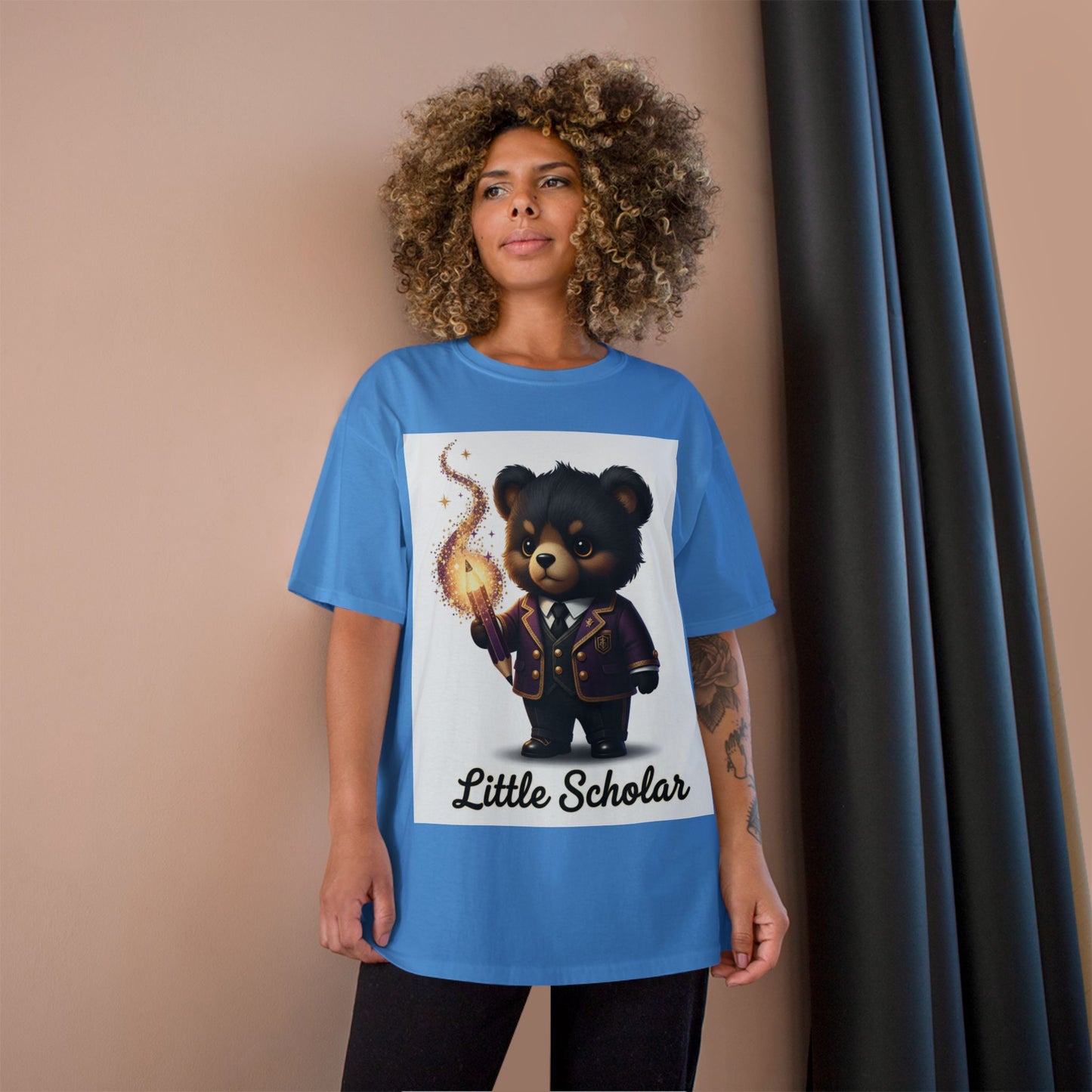 Little Scholar Bear T-Shirt – Cute Magical Teddy ‘Little Scholar’ Tee for Kids & Toddlers