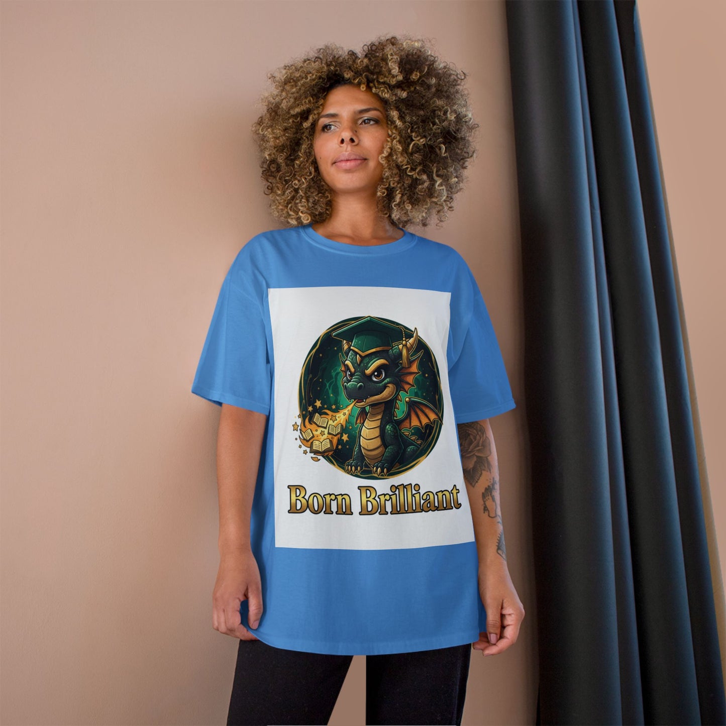Born Brilliant Dragon T-Shirt