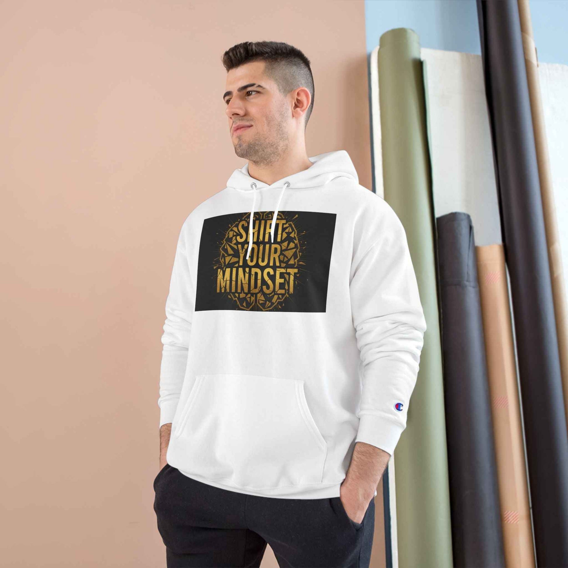 Shift Your Mindset Hoodie — Motivational Champion Hoodie