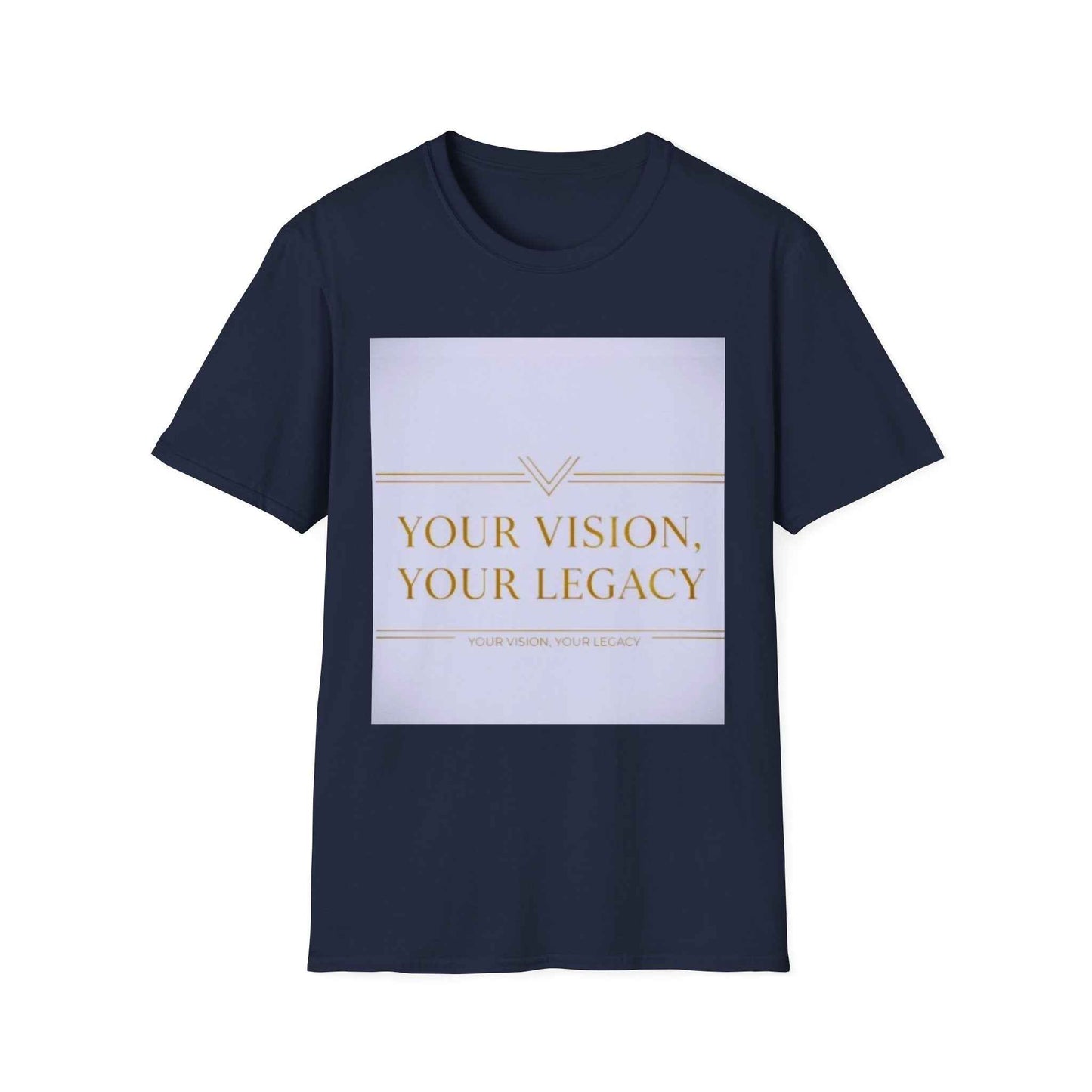 Vision & Legacy T-Shirt — Inspirational Motivational Graphic Tee