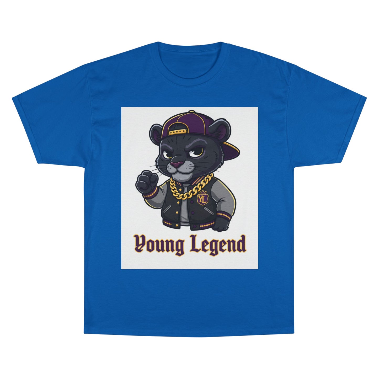Young Legend Panther T-Shirt – 'Young Legend' Graphic Tee for Kids & Teens