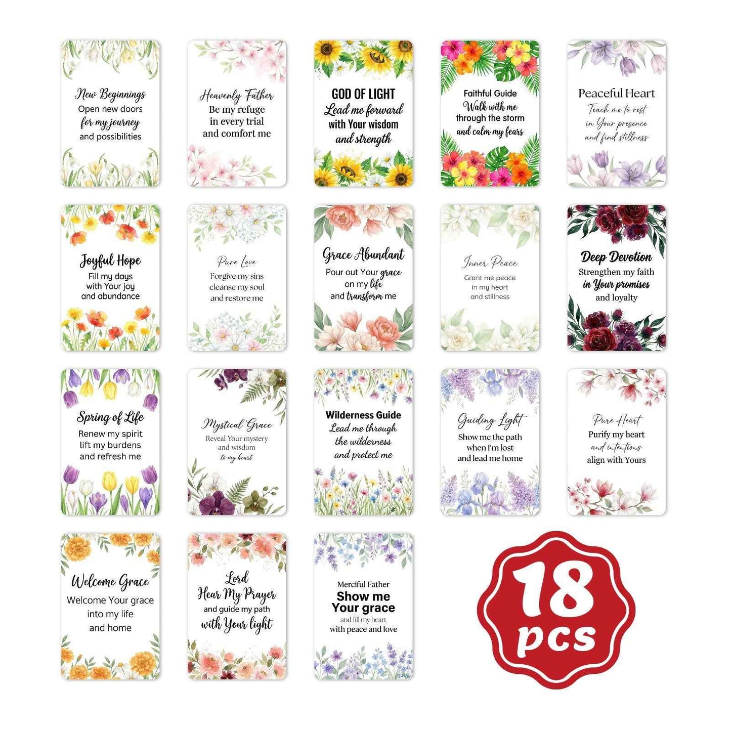 Flower Inspirational Quotes  Gift Decorations Greeting Cards