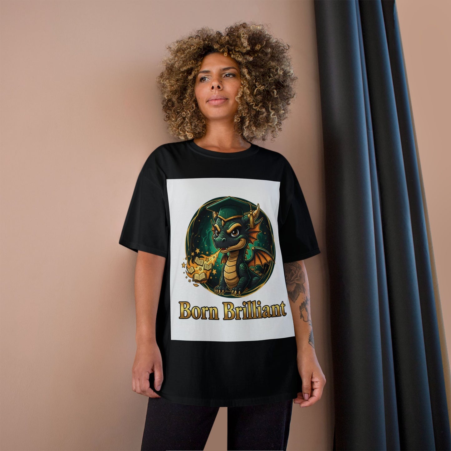 Born Brilliant Dragon T-Shirt
