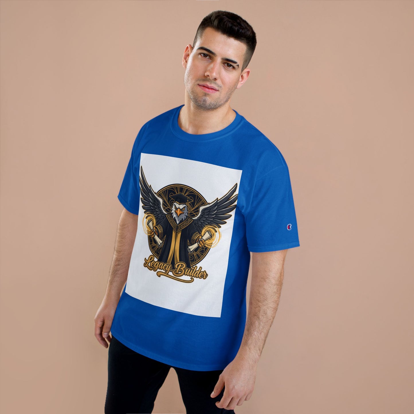Champion T-Shirt — Legacy Builder Eagle Graphic Tee