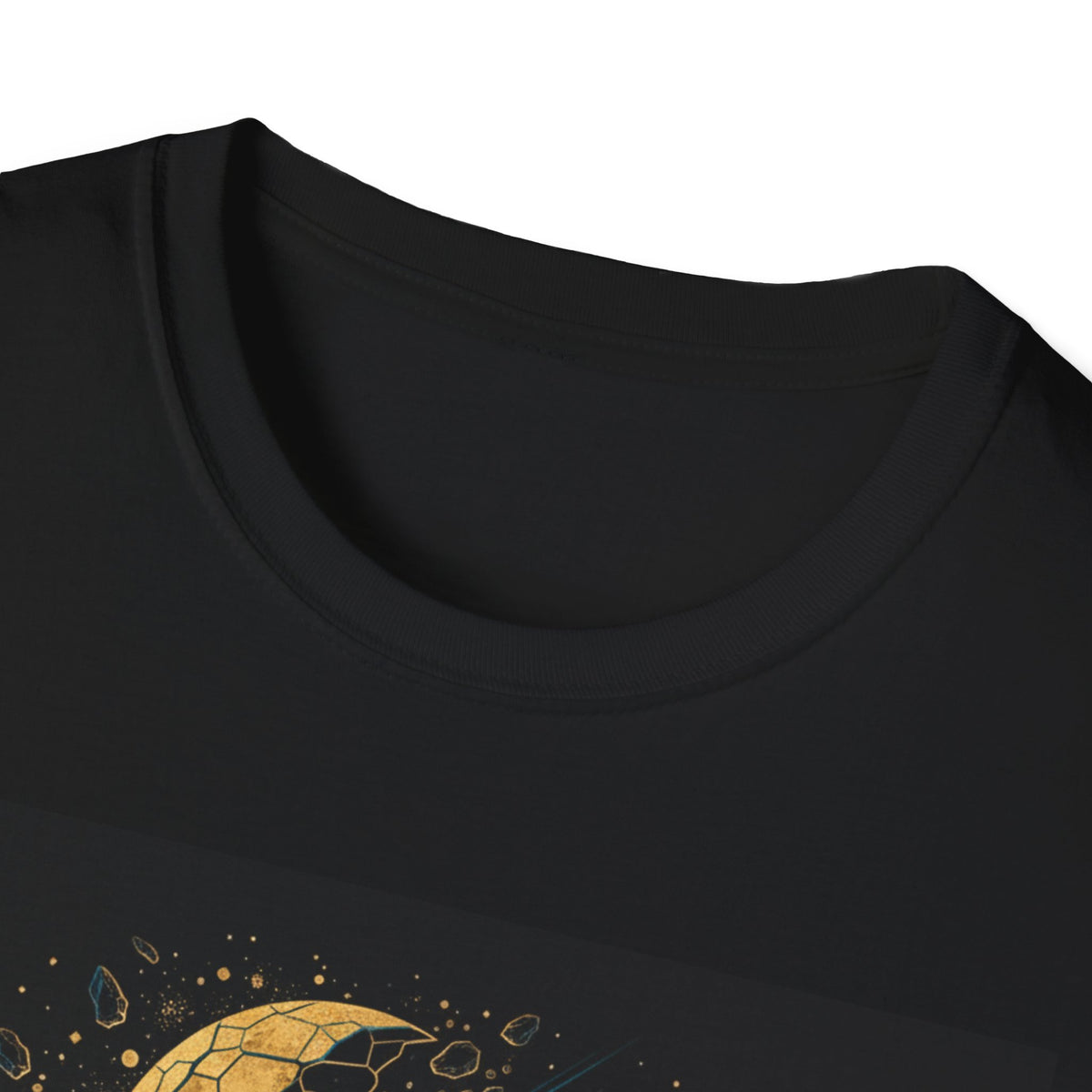Celestial Cat Moon T-Shirt — Night Sky Constellation Graphic Tee