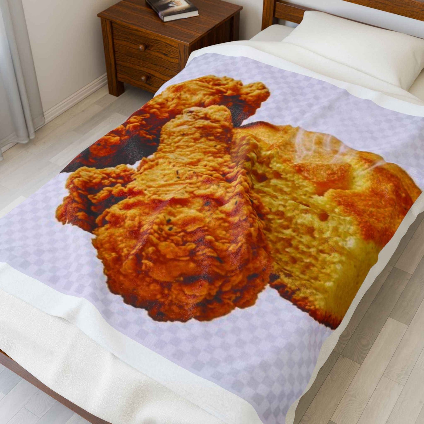 Soul Food Velveteen Plush Blanket