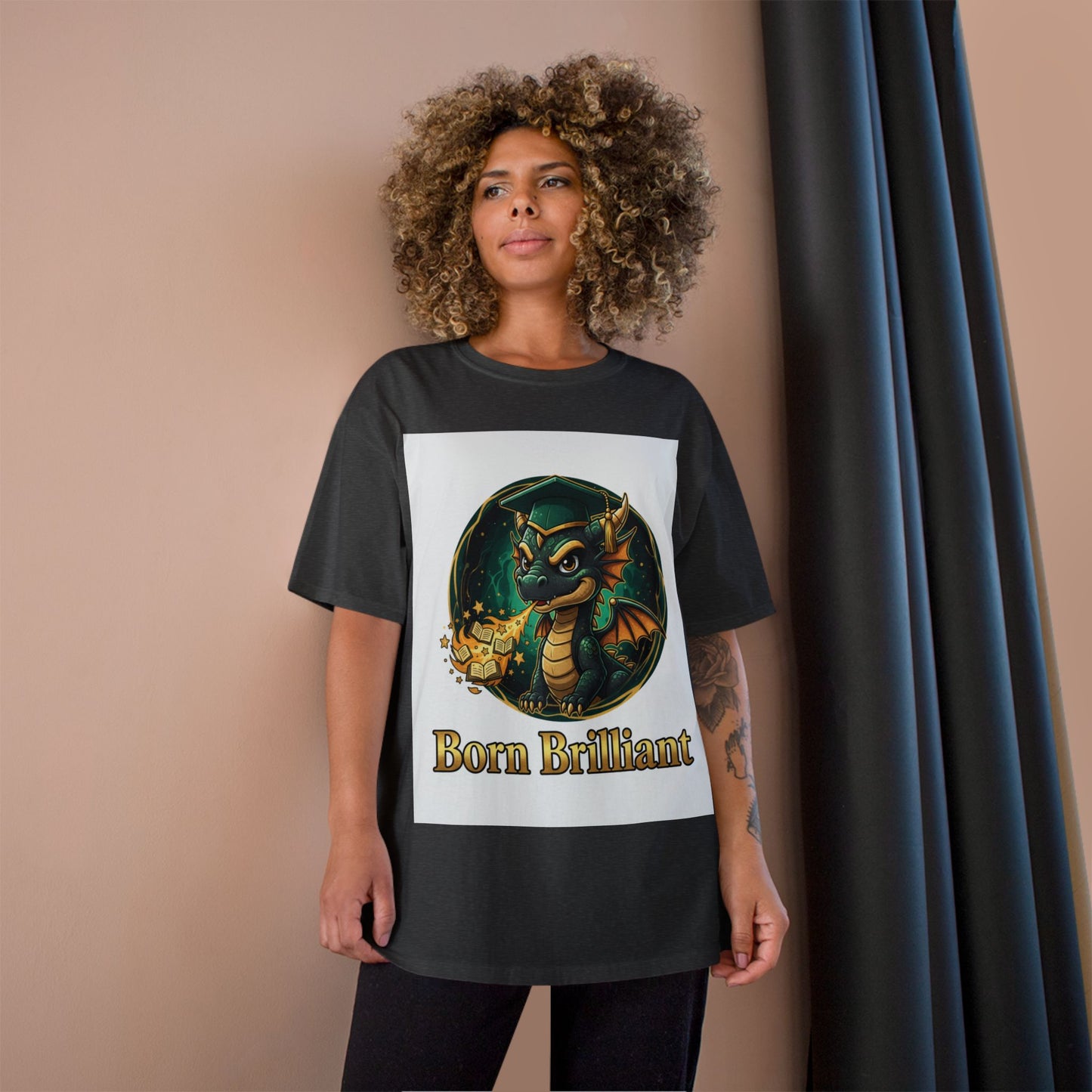 Born Brilliant Dragon T-Shirt