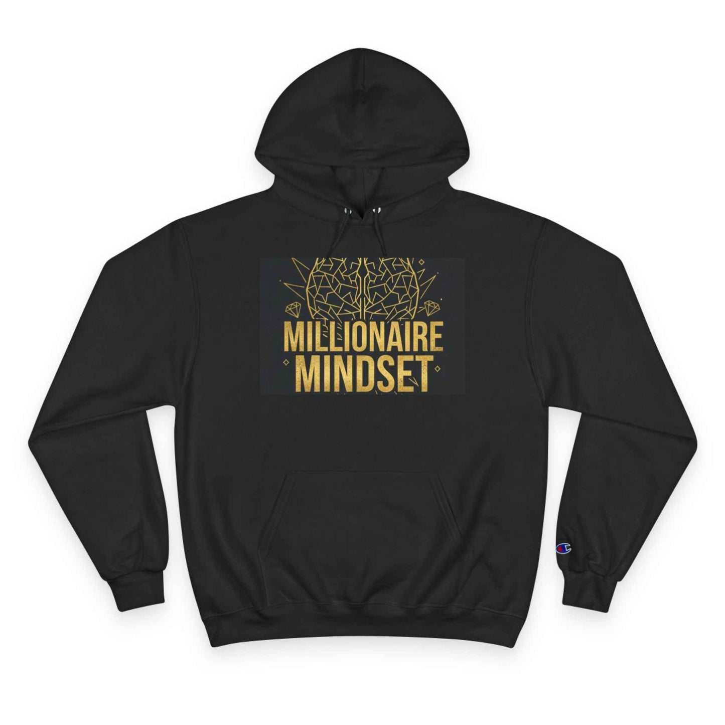 Millionaire Mindset Hoodie — Motivational Champion Pullover
