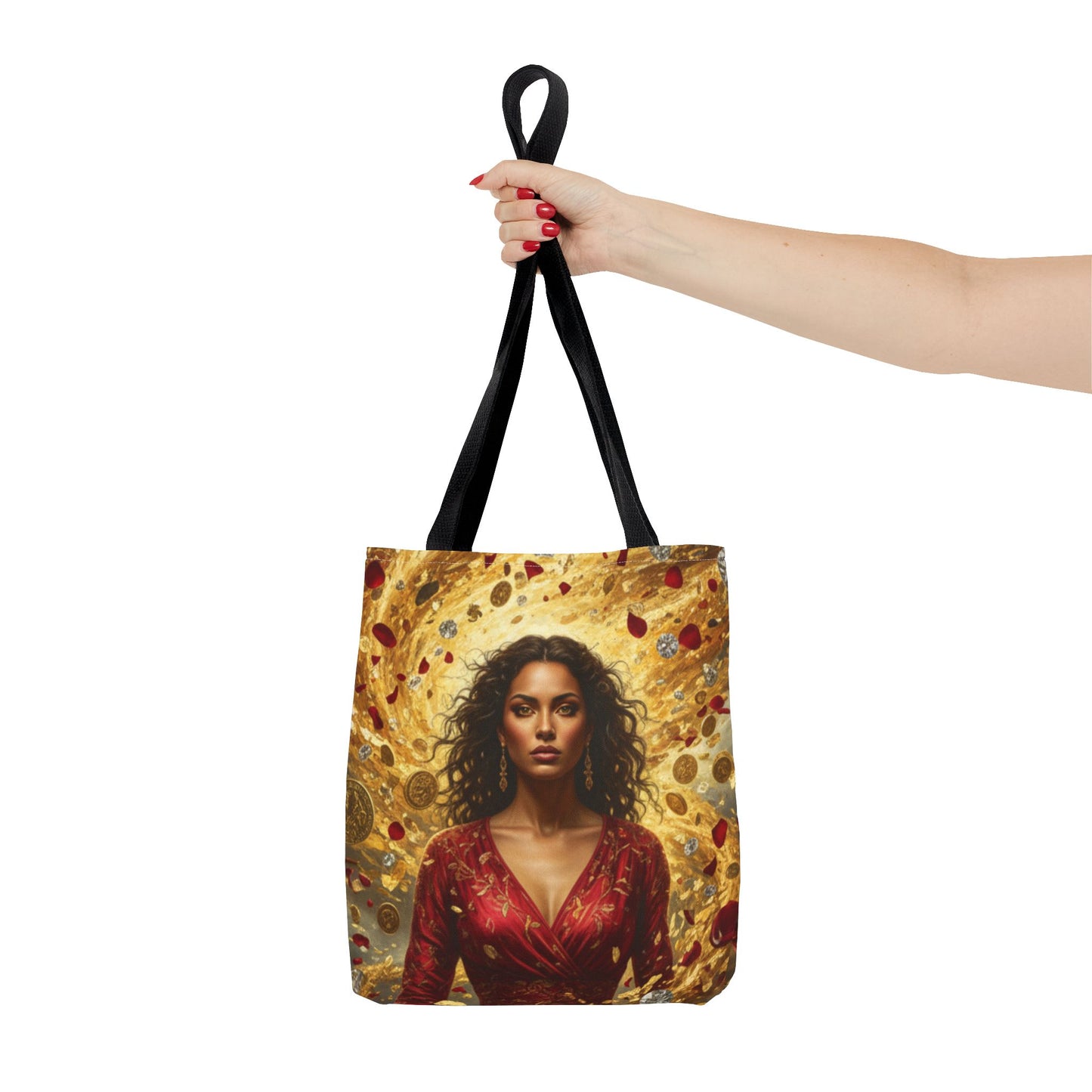 Golden Goddess Art Tote