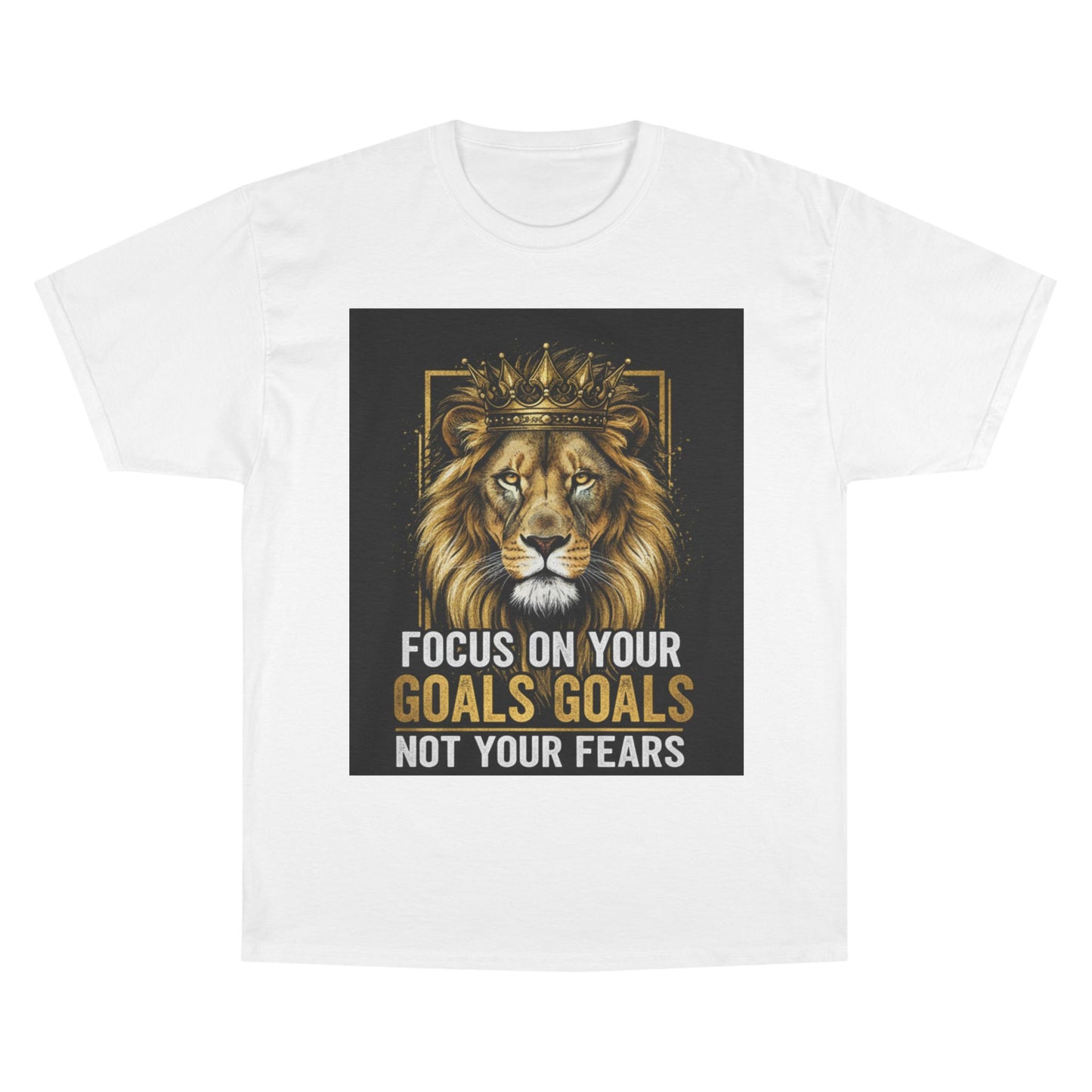 Lion 'Focus On Your Goals' T-Shirt