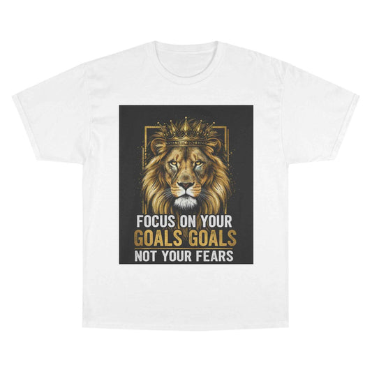 Lion 'Focus On Your Goals' T-Shirt