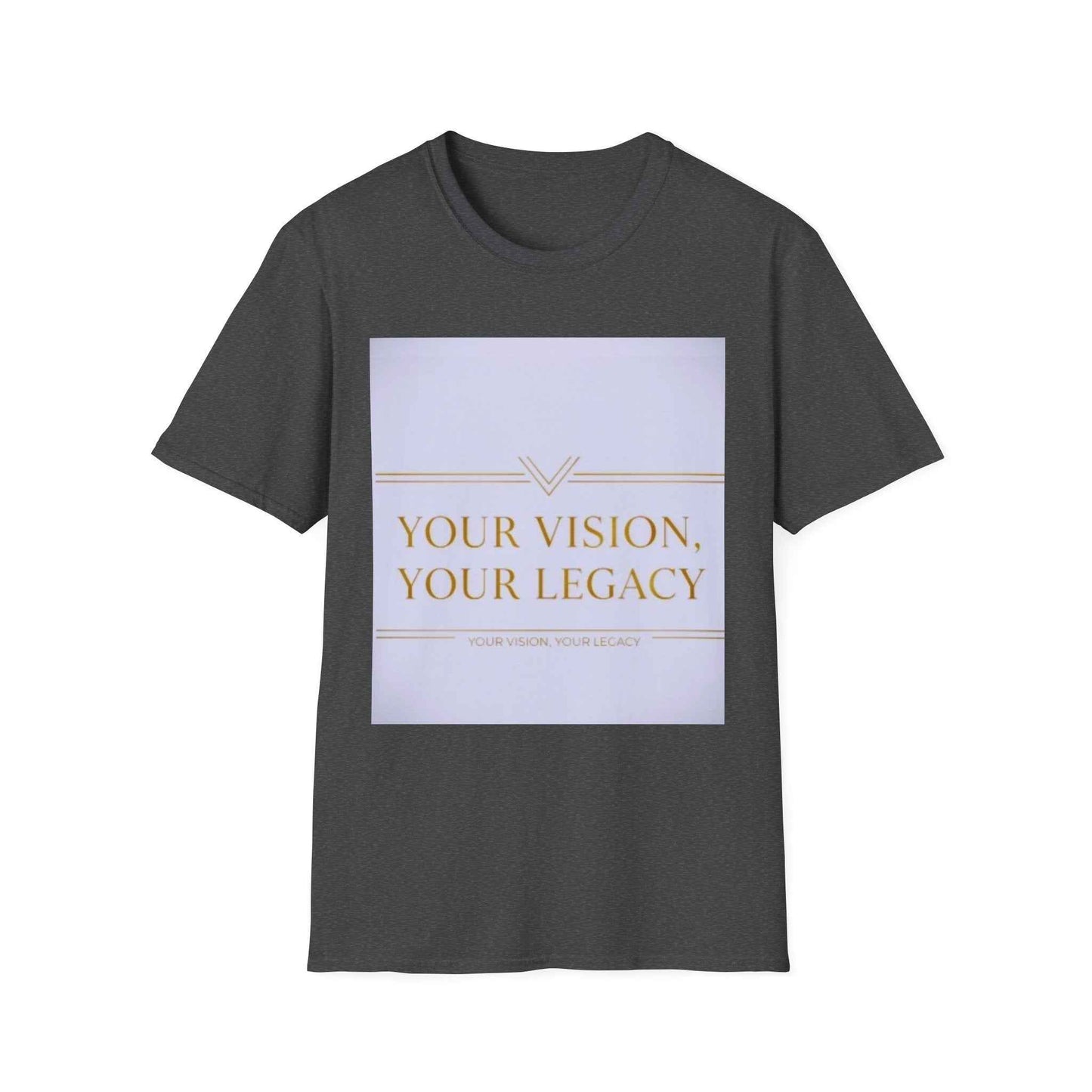 Vision & Legacy T-Shirt — Inspirational Motivational Graphic Tee