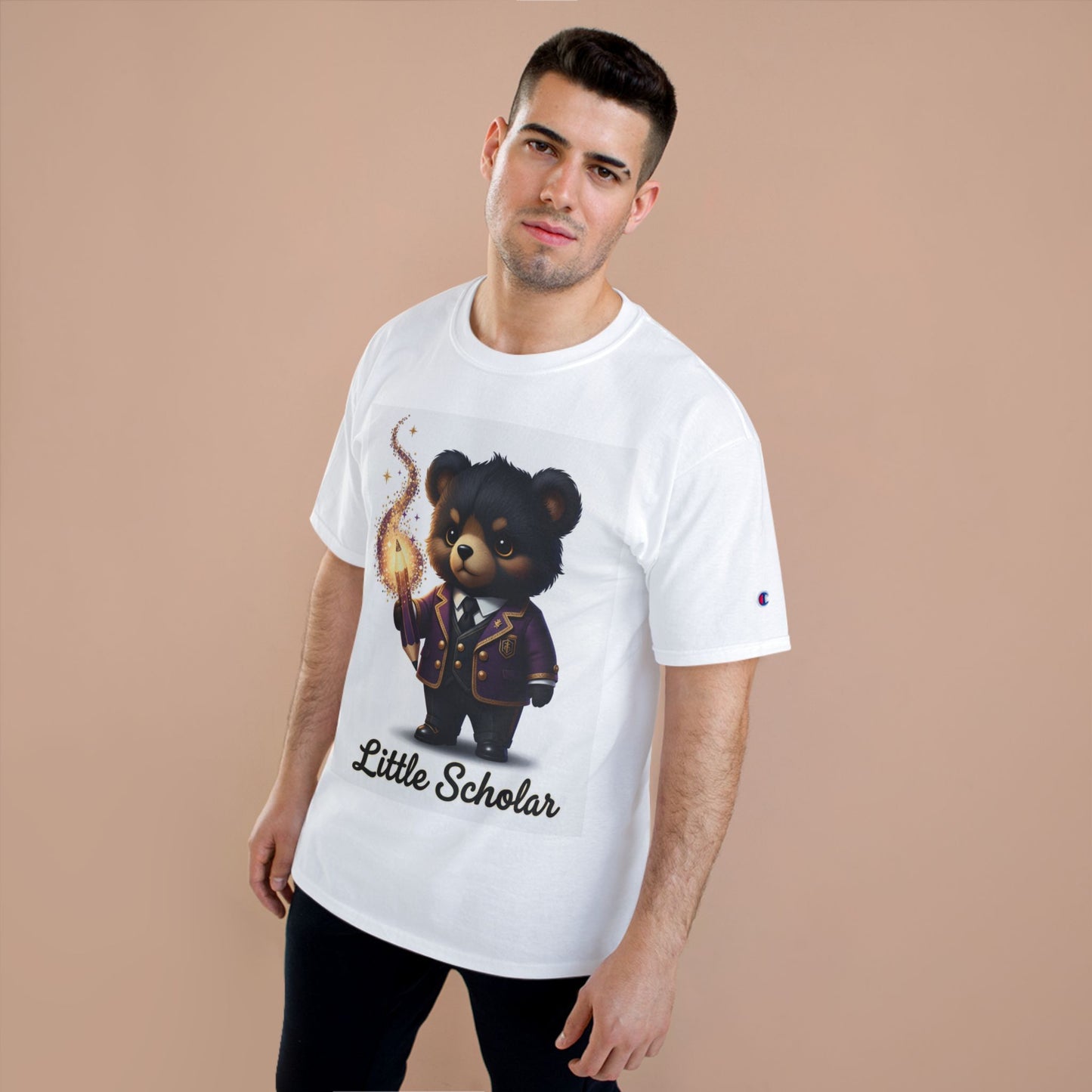 Little Scholar Bear T-Shirt – Cute Magical Teddy ‘Little Scholar’ Tee for Kids & Toddlers