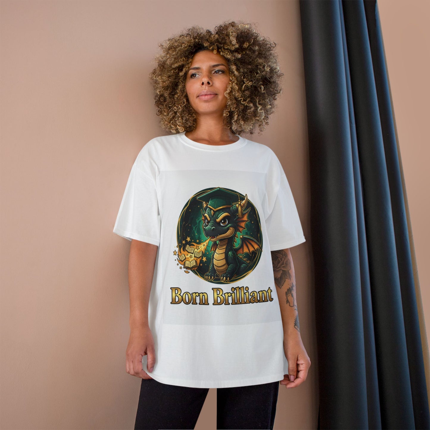 Born Brilliant Dragon T-Shirt