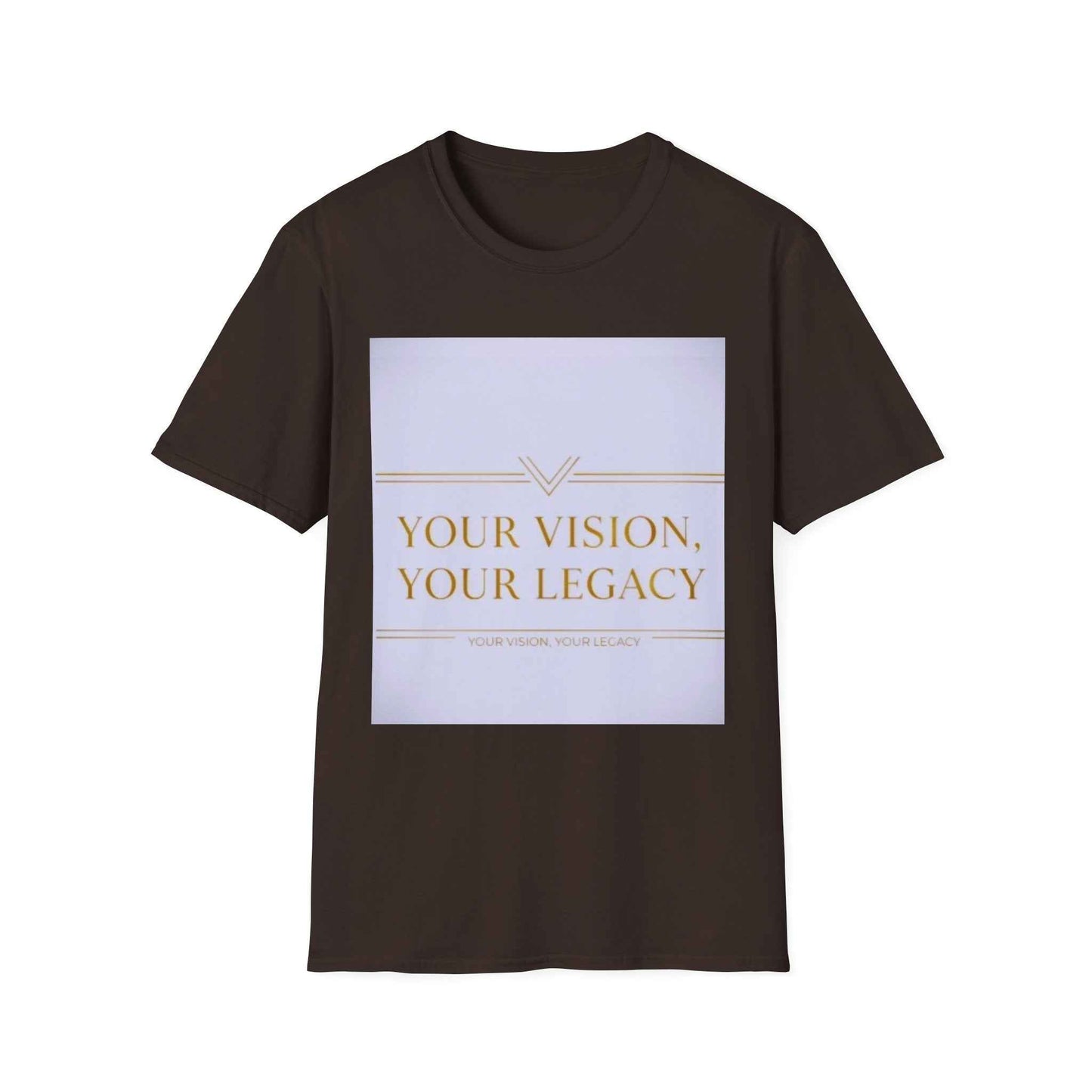 Vision & Legacy T-Shirt — Inspirational Motivational Graphic Tee
