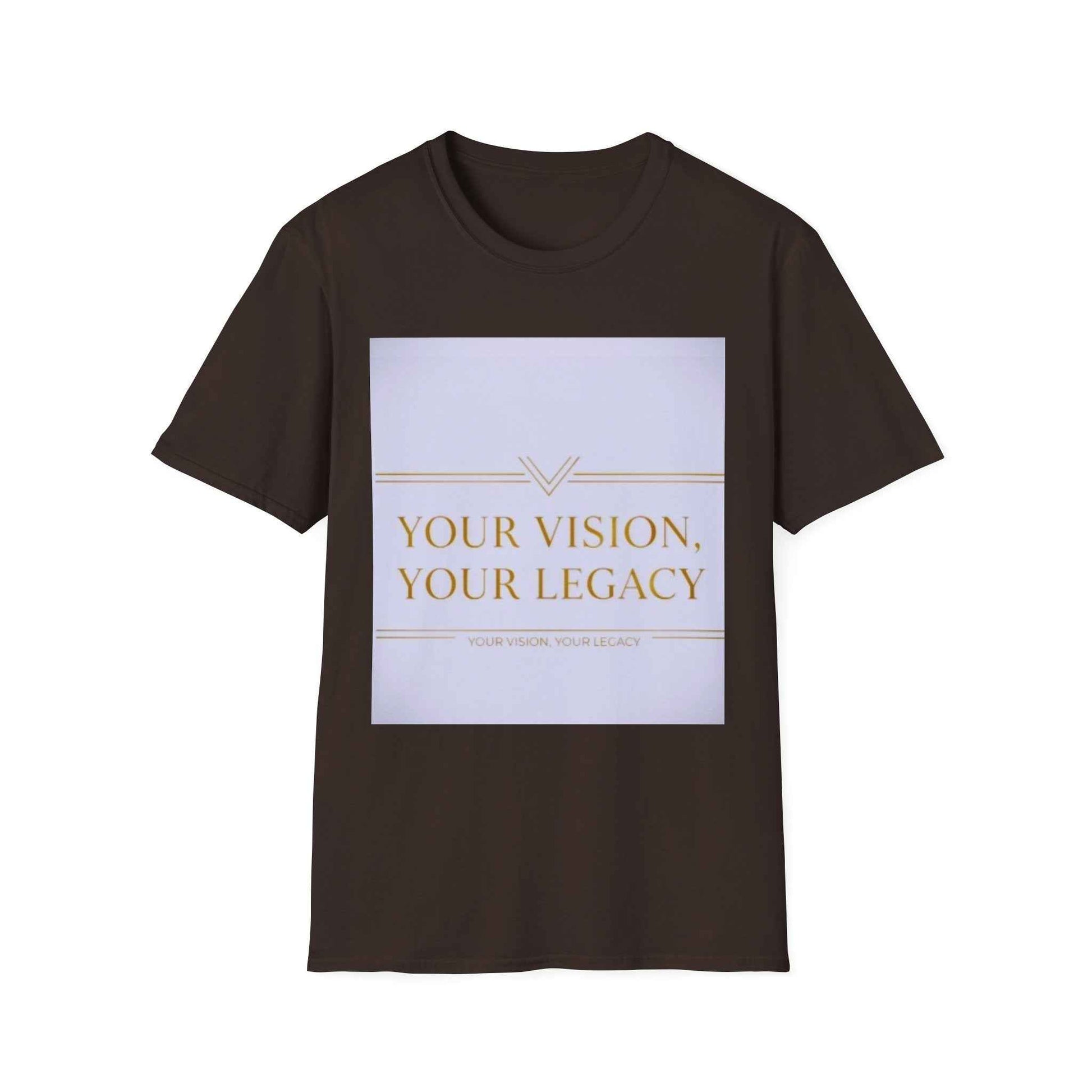Vision & Legacy T-Shirt — Inspirational Motivational Graphic Tee
