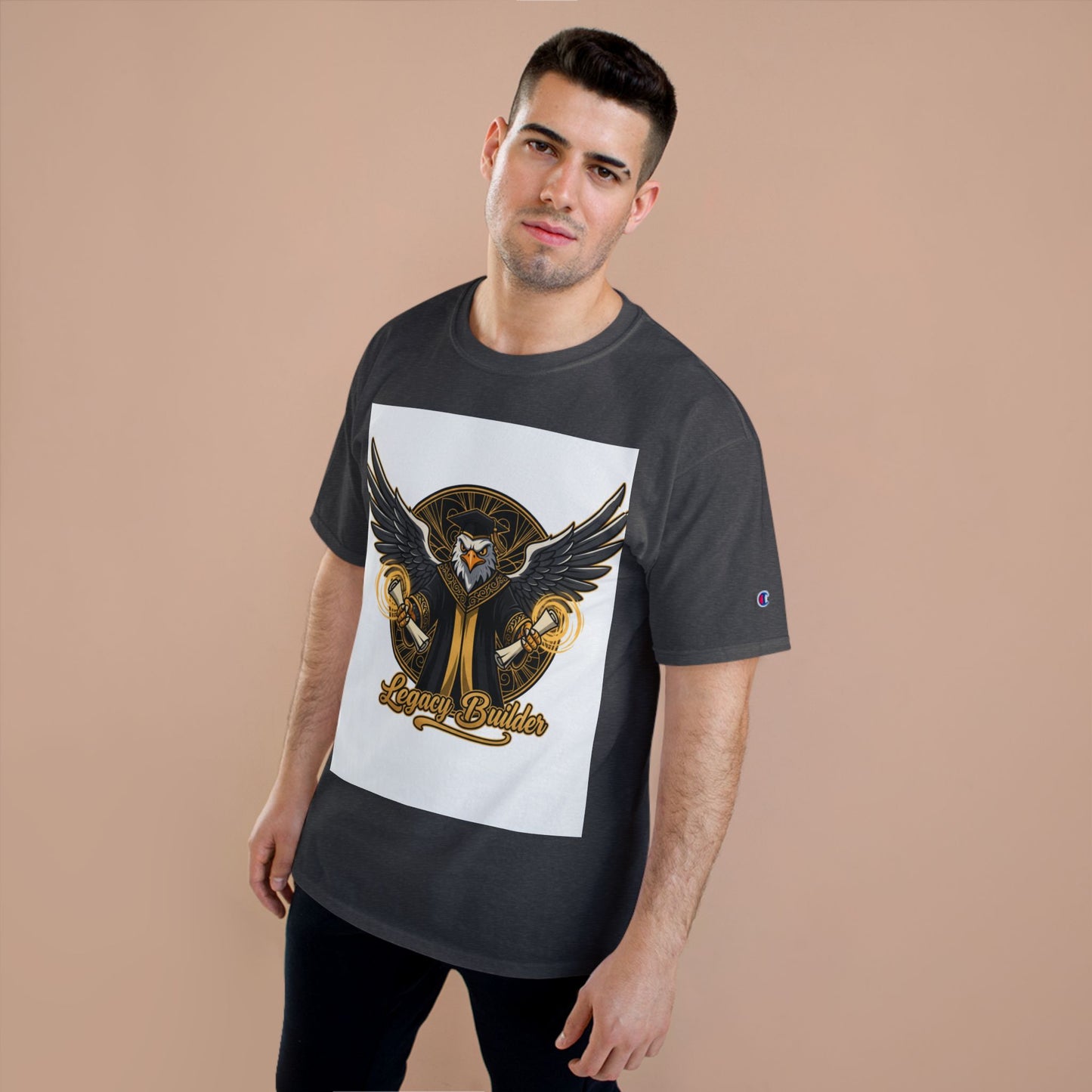 Champion T-Shirt — Legacy Builder Eagle Graphic Tee