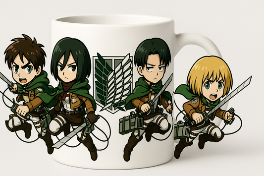 Attack on Titan Coffee Mug Design
