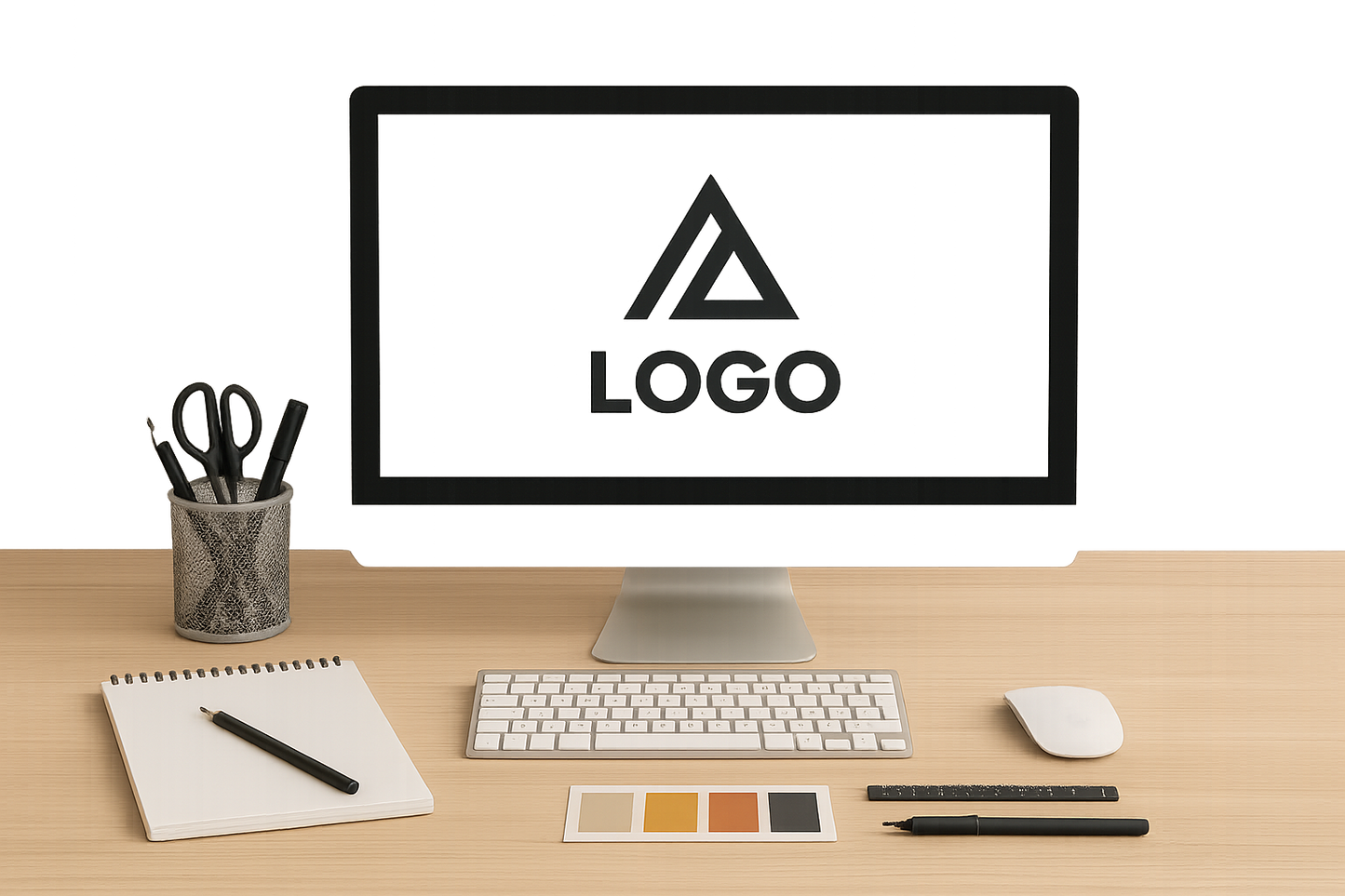 Basic Logo Design Workspace