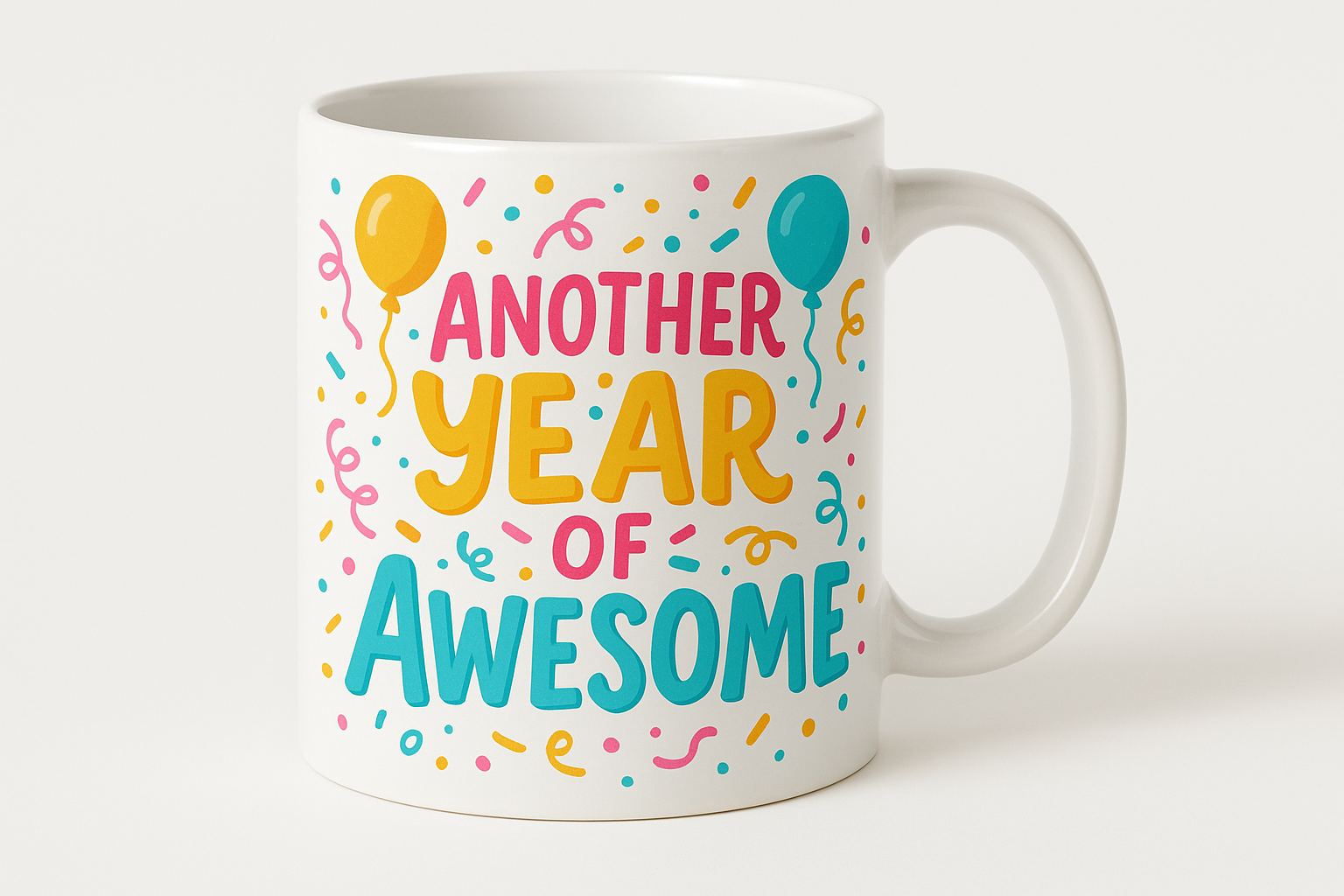 Birthday Mug 1 - Another Year of Awesome