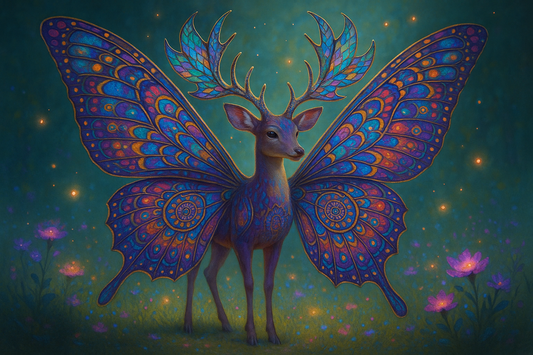 Butterfly-Deer Hybrid