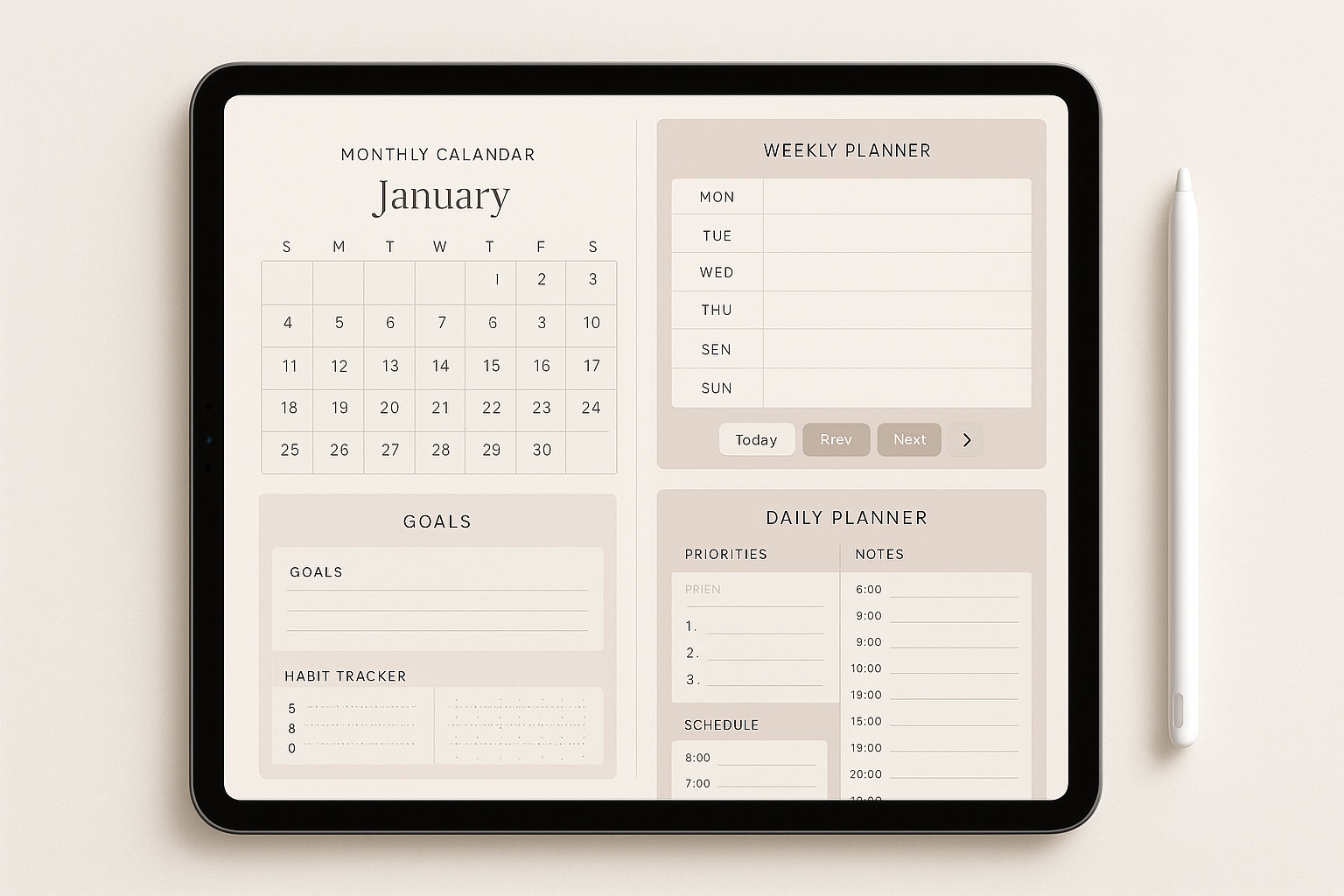 Digital Planner Product