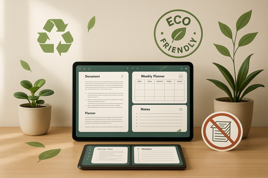 Eco-Friendly Digital Workspace