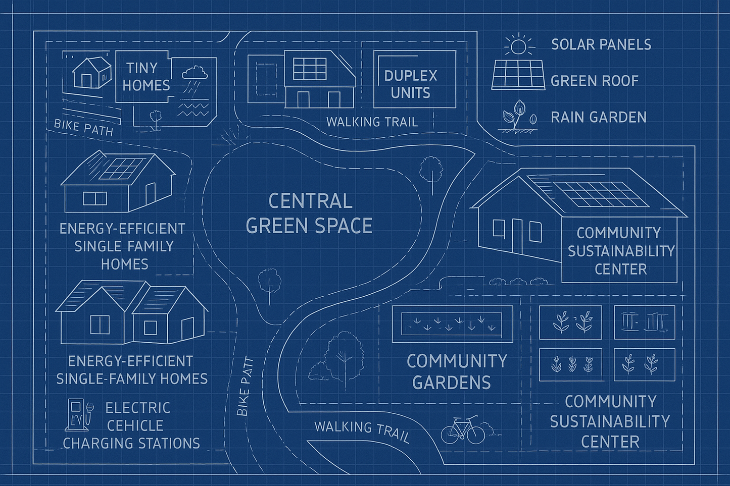 Eco-Friendly Housing Development Blueprint