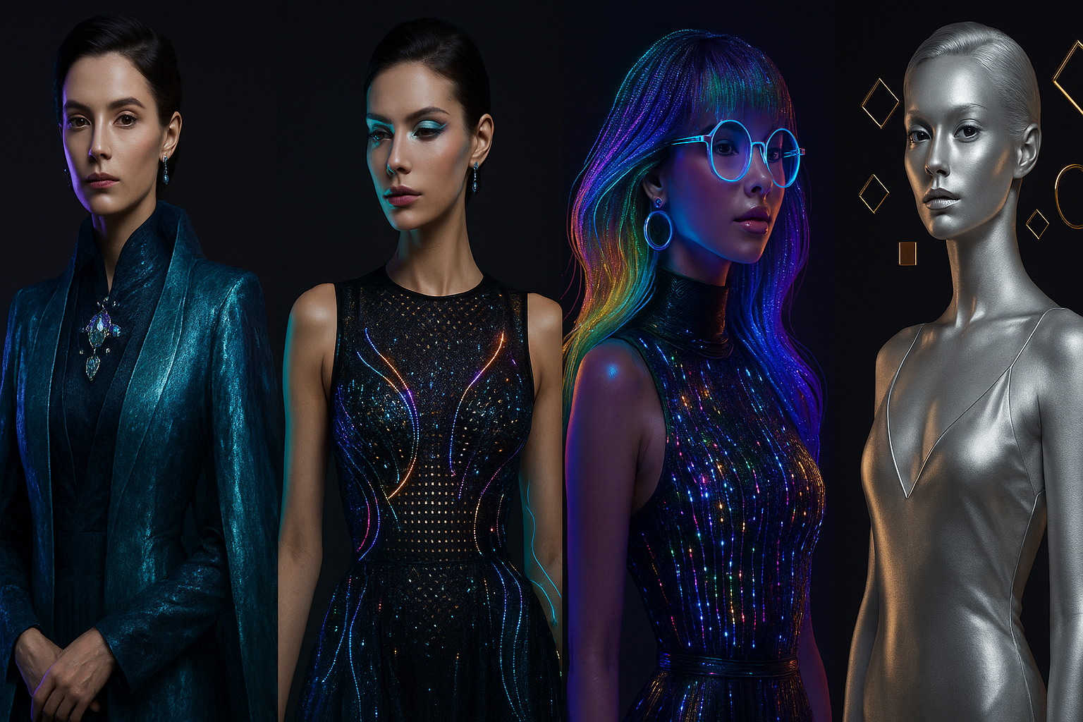 Elite virtual people digital art