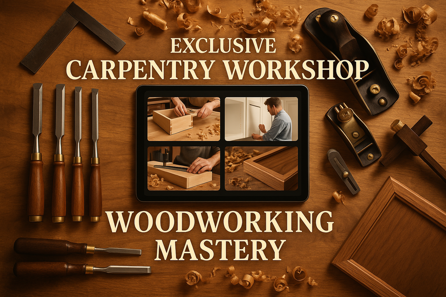 Exclusive Carpentry Video Workshop