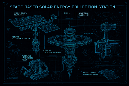 Exclusive Digital Blueprint - Space Solar Energy Station